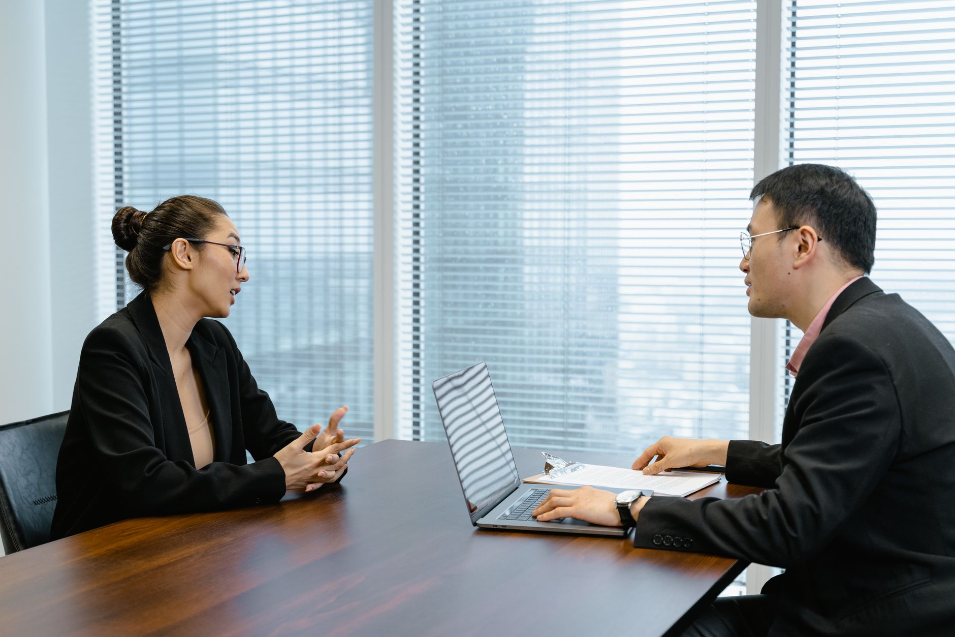 Exclusive consulting interview in Tokyo board room